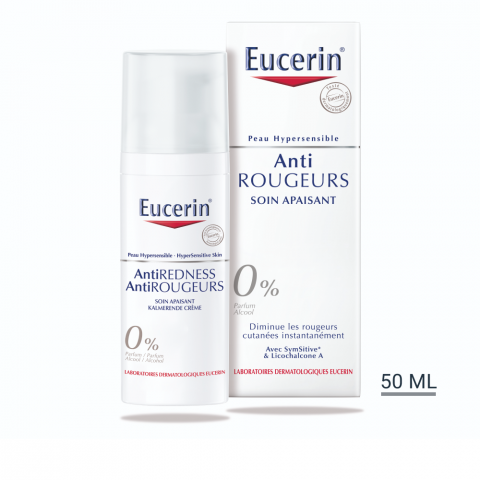 EUCERIN ANTI ROUGEURS SOIN DE JOUR CORRECTEUR SPF25+ TEINTÉ 50 ML