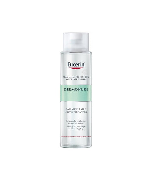 EUCERIN EAU MICELLAIRE PEAU ACNÉIQUE DERMOPURE 400 ML