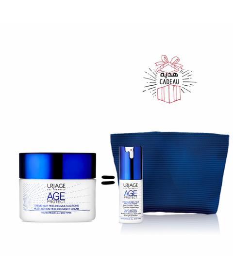 URIAGE AGE PROTECT CY + AGE PROTECT CRÈME NUIT PEELING MULTI-ACTIONS 50 ML