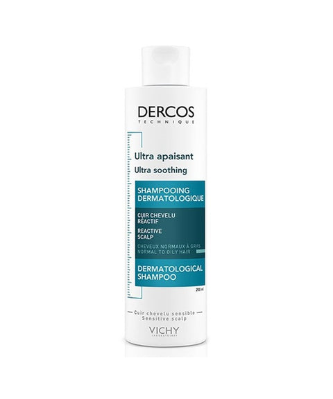 VICHY DERCOS ULTRA APAISANT CHEVEUX NORMAUX À GRAS 200 ML