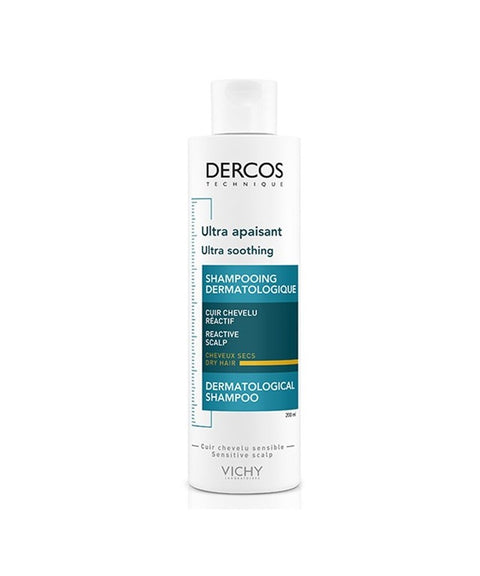 VICHY DERCOS ULTRA APAISANT CHEVEUX SECS 200 ML