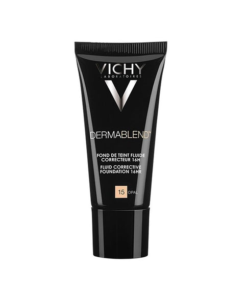 VICHY DERMABLEND FOND DE TEINT FLUIDE CORRECTEUR 15 OPAL 30 ML