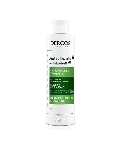 VICHY DERCOS SHAMPOOING TRAITANT ANTIPELLICULAIREC GRAS 200 ML